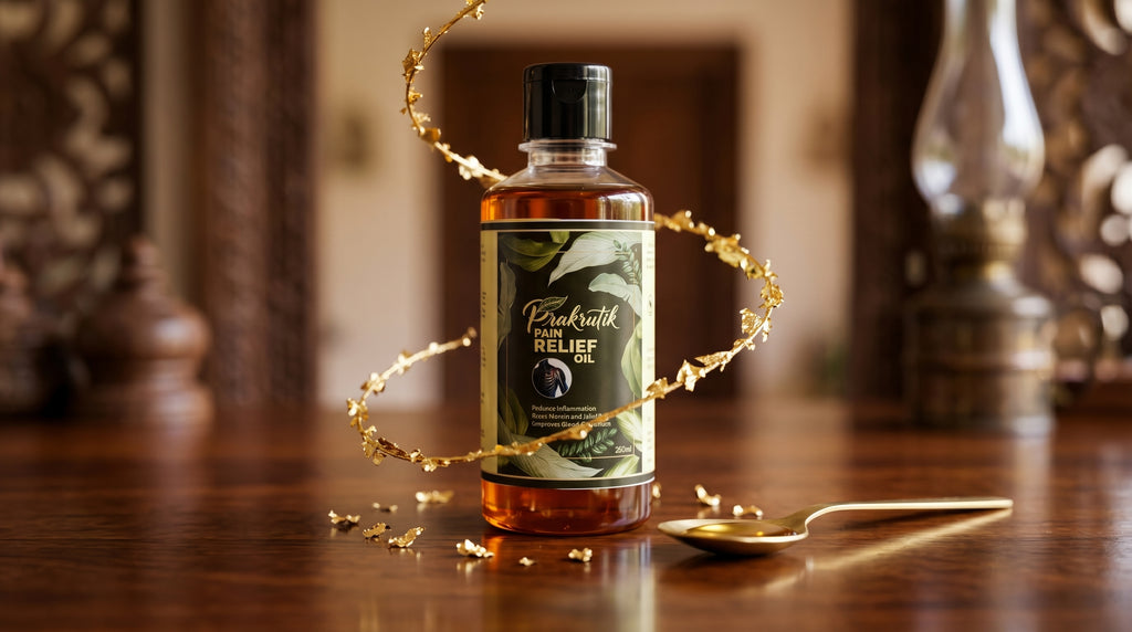 🌿 Prakritik Classic Pain Relief Oil: Nature’s Deep Healing Touch