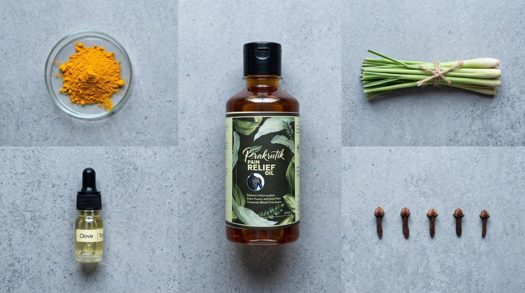 🌿 Prakritik Classic Pain Relief Oil: Nature’s Deep Healing Touch