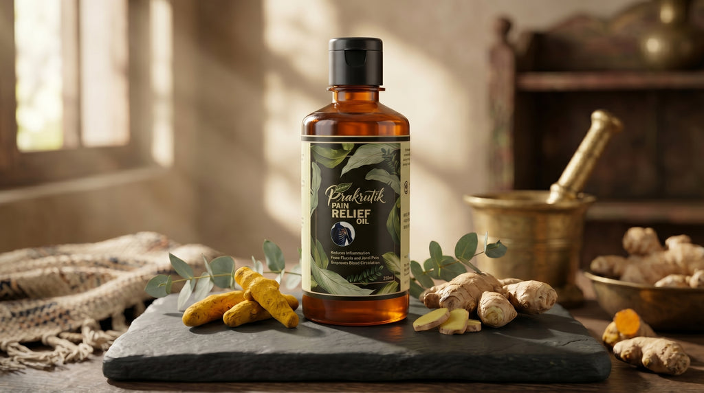 🌿 Prakritik Classic Pain Relief Oil: Nature’s Deep Healing Touch