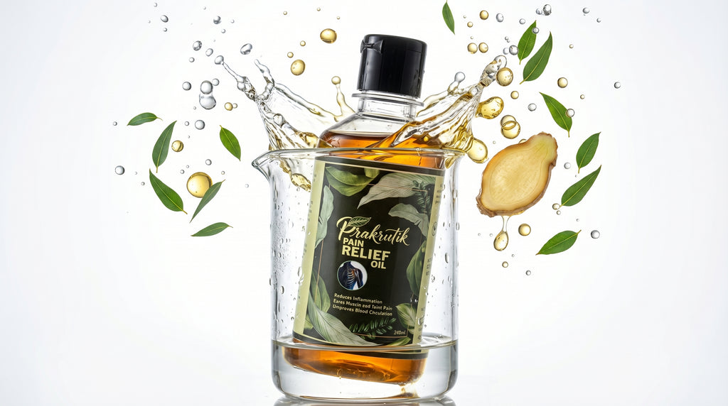 🌿 Prakritik Classic Pain Relief Oil: Nature’s Deep Healing Touch