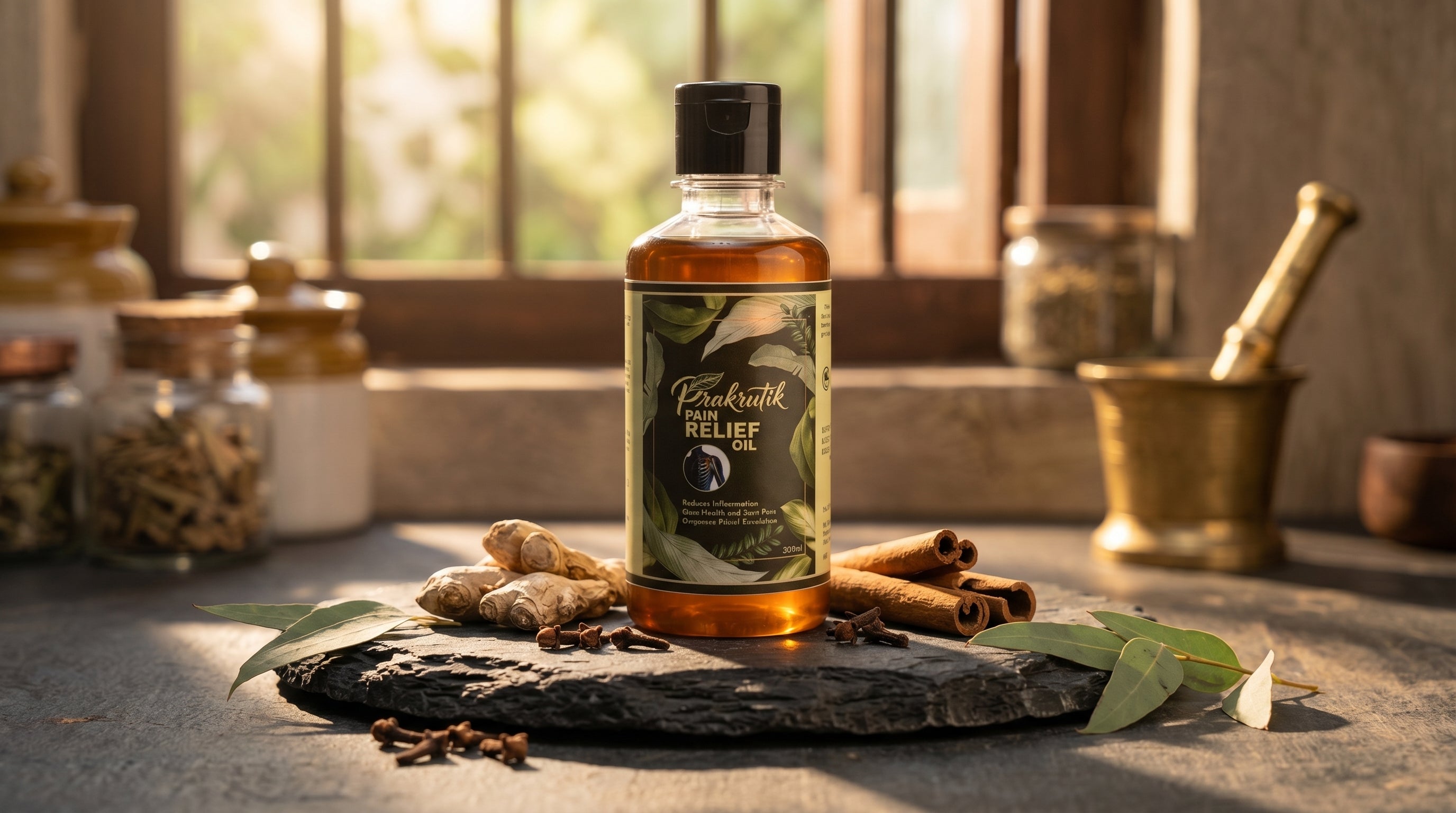 🌿 Prakritik Classic Pain Relief Oil: Nature’s Deep Healing Touch